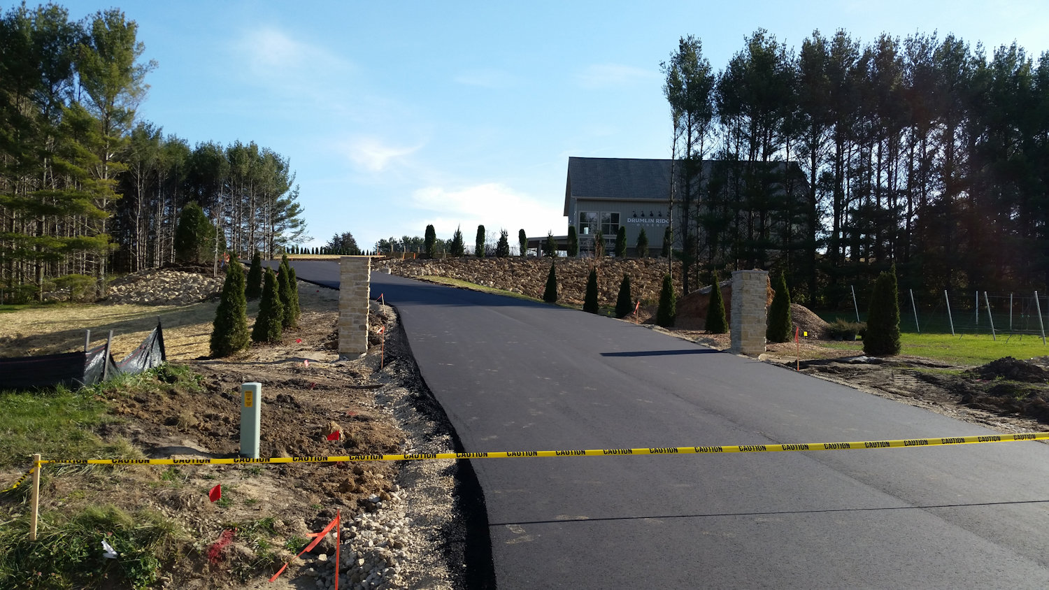 Asphalt Driveway in Westport, WI installed by United Paving Company